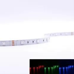 Strip 12V LED Streifen 5M 7,2W/m 30LED/m 10mm - Lichtfarbe: RGB - Schutzart: IP2...