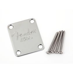 Fender Neck Plate American Standard Bass, chrom