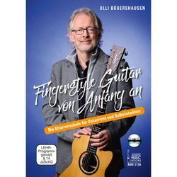 Acoustic Music Books Fingerstyle Guitar von Anfang an