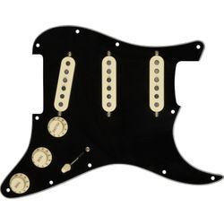 Fender Pre-Wired Strat Pickguard, Custom '69 SSS Black