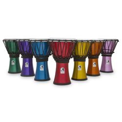 Toca Percussion ColorSound Djembe TFCDJ-7MS, Djembe-Set, 7 Stück, 7 Farben