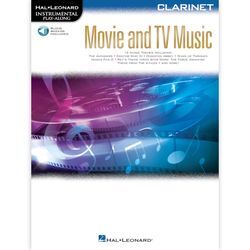 Hal Leonard Instrumental Play-Along: Movie and TV Music - Clarinet