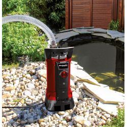 Schmutzwasserpumpe EINHELL "GE-DP 6935 A ECO" Pumpen rot 17500 lh max. Fördermenge