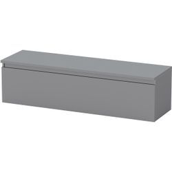 Lowboard INOSIGN "Infinity Breite 138 cm, TV-Schrank mit 1 Schubkasten", grau (steingrau (ardesia)), B:138cm H:40cm T:40cm, FSC-zertifizierter Holzwerkstoff, Sideboards, (2 Innenfächer), TV-Board stehend, verschiedene Farben