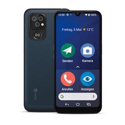 DORO Smartphone "8200 Secure" Mobiltelefone blau (dunkelblau)