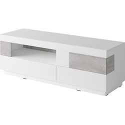 Lowboard INOSIGN "SILKE" Sideboards weiß (weiß hochglanz, beton, optik) Breite 160 cm