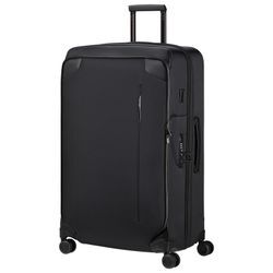 Weichgepäck-Trolley SAMSONITE "SPLENDIX 79" Gr. B/H/T: 48cm x 79cm x 30cm 109 l, schwarz, Nylon, unifarben, Koffer, Reisegepäck Koffer groß TSA Schloss Volumenerweiterung