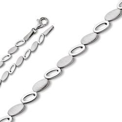 Silberarmband ONE ELEMENT "Armband aus 925 Silber 17 cm", silber, Armbänder, Damen, 17, Damen Silber Schmuck