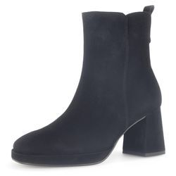 Stiefelette GABOR Gr. 37, schwarz Damen Schuhe Blockabsatz, Ankleboots mit praktischem Innenreißverschluss