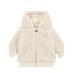 Steiff Fleecejacke Jungen, beige