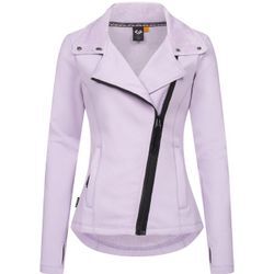 Ragwear Sweatjacke Damen Baumwolle, flieder