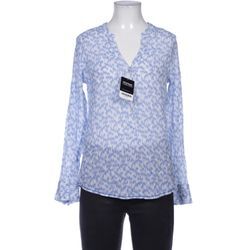 Emily van den Bergh Damen Bluse, blau, Gr. 36