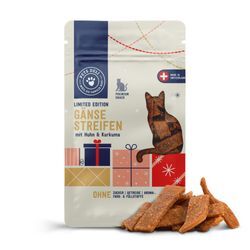 Snack Limited Gänsestreifen mit Huhn & Kurkuma für Katzen - 50g - 50g