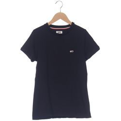 Tommy Jeans Damen T-Shirt, schwarz, Gr. 36