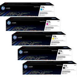 HP Original 117A Toner - 5er Multipack (2x W2070A, W2071A, W2073A, W2072A)