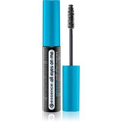 Essence All Eyes on Me Wasserbeständige Wimperntusche für mehr Länge, Drehung und Volumen Farbton 01 Black 8 ml