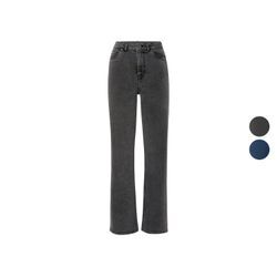 esmara® Damen Jeans, Wide Leg, hohe Leibhöhe