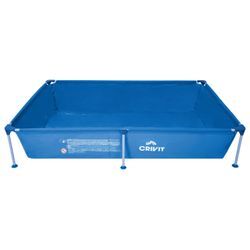 CRIVIT Metal-Frame-Pool L 228 x B 159 x H 42 cm