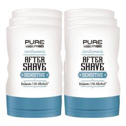 Pure & Basic Aftershave Balsam Sensitiv 100 ml, 6er Pack