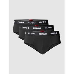 Slip mit Label-Schriftzug im 3er-Pack