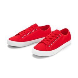 Canvas-Sneaker - Rot - Gr.: 39