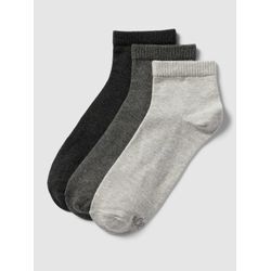 Socken mit Label-Detail im 4er-Pack Modell 'Quarter'