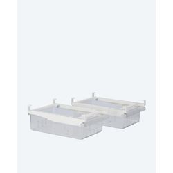 Kühlschrank-Schublade, antibakteriell, 2tlg.