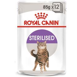 ROYAL CANIN STERILISED Nassfutter in Gelee für kastrierte Katzen 48x85g