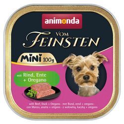 animonda vom Feinsten Mini Rind, Ente + Oregano 32x100g