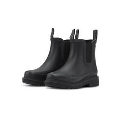 Gummistiefel ILSE JACOBSEN "RUB30C", Damen, Gr. 36, schwarz, Obermaterial: 52% Naturkautschuk, 48% andere Inhaltsstoffe, casual, Schuhe, Reinstes Naturkautschuk