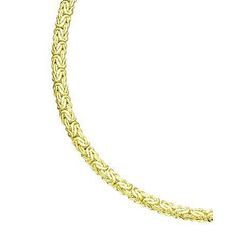 Collier FIRETTI "Schmuck Geschenk Gold 585 Halsschmuck Halskette Goldkette Königskette" Halsketten Gr. 46, Gelbgold 585, Breite: 7,5 mm, goldfarben (gelbgoldfarben) Damen