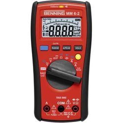 Benning MM 6-2 Hand-Multimeter kalibriert (ISO) digital CAT III 1000 V, CAT IV 600 V Anzeige (Counts): 6000