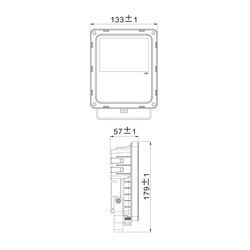 IP65 - LED-Außenstrahler Flood Color RF-10 - 10W