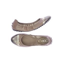 Tod's Damen Ballerinas, gold, Gr. 38