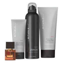 RITUALS Rituale Sport Collection Geschenkset Shower Foam 200 ml + 2 in 1 Hair & Body Wash 200 ml + Anti-Dryness Body Lotion 70 m + Eau de Parfum 15 ml 1 Stk.