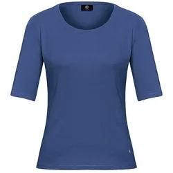 Rundhals-Shirt Modell Velvet Bogner blau, 42