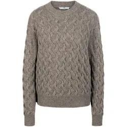 Rundhals-Pullover Peter Hahn beige, 36