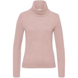 Pullover lockerem Rollkragen include rosé, 48