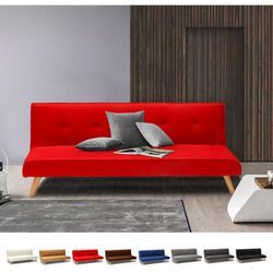 2-Sitzer Stoffsofa für Wohnzimmer und Lounge Larimar Design Farbe: Rot