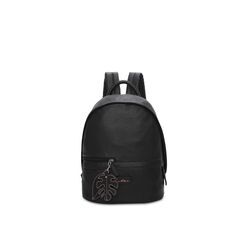 Cityrucksack FRITZI AUS PREUSSEN "Eco Fritzi07", Gr. B: 14cm, schwarz, Kunstfaser, Kunstfaser, unifarben, casual, Rucksäcke, aus recyceltem und veganem Material