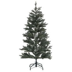 Künstlicher Weihnachtsbaum "Weihnachtsdeko, Grey/Green, künstlicher Christbaum, Tannenbaum", grün, H:150cm Ø:81cm, Kunststoff, MYFLAIR MÖBEL & ACCESSOIRES, Weihnachtsbäume, mit Metallständer und biegsamen Zweigen