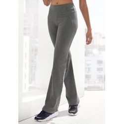 Jazzpants VIVANCE ACTIVE "-Sporthose" Gr. XS (32/34), N-Gr, grau (grau melange) Damen Hosen mit breitem Bündchen