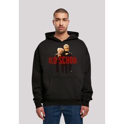 Kapuzenpullover F4NT4STIC "Disney Muppets Old school" Gr. L, schwarz Herren Pullover Premium Qualität