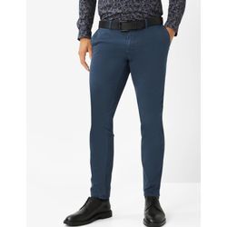 Chinohose BRAX "Style SILVIO", Herren, Gr. 33, Länge 30, blau (midnight), 98% Baumwolle, 2% Elasthan, Hosen