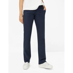 5-Pocket-Hose BRAX "Style MARON" Gr. 34, Normalgrößen, blau (navy) Damen, 97% Baumwolle, 3% Elasthan, Hosen