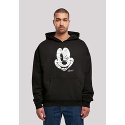 Sweatshirt F4NT4STIC "Disney Micky Maus - Mickey Gesicht Vintage" Gr. L, schwarz Herren Sweatshirts Print