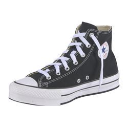 Sneaker CONVERSE "CHUCK TAYLOR ALL STAR EVA LIFT CANVAS", Gr. 37,5, schwarz-weiß (schwarz, weiß), Textil, sportlich, Schuhe