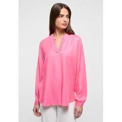 Longbluse ETERNA "LOOSE FIT" Gr. 36, pink, Damen, 100% Viskose, Blusen