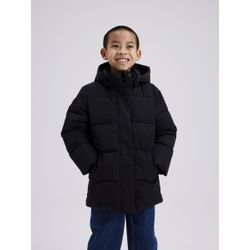 Steppjacke NAME IT "NKMMEDOW03 JACKET SOLID FO NOOS" Gr. 116, schwarz (black) Jungen Jacken