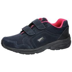 Sneaker BRÜTTING "Sportschuh und Freizeitschuh Circle V", Gr. 36, blau, Veloursleder, Schuhe